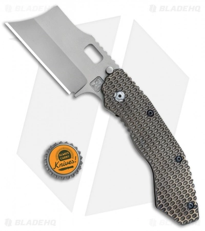 Trouble Blades Custom Debt Collector L Knife 911 Ti #015 (3.75" CruWear) 6 Trouble Blades Custom Debt Collector L Knife 911 Ti #015 (3.75" CruWear) - Image 4