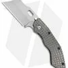 Trouble Blades Custom Debt Collector L Knife Frag Ti #005 (3.75" CruWear)