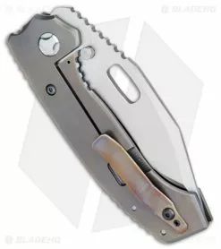 Trouble Blades Custom Mofo L Knife Frag Ti #022 (4.125" SpecWear W.D. Grind) -Avokelavavat Sales Store Trouble Blades MOFO L FRAG BHQ 79335 jr side