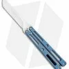 VMX Vallotton/Maverick Custom Balisong Knife Blue Ti (4.25" Satin M390) 1 VMX Vallotton/Maverick Custom Balisong Knife Blue Ti (4.25" Satin M390) -Avokelavavat Sales Store VMX Vallotton Maveric Custom Balisong Blue Ti Satin BHQ 100581 jr