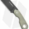 Viper Knives Berus Fixed Blade Knife Sheepsfoot Green Micarta (2.6" DLC)