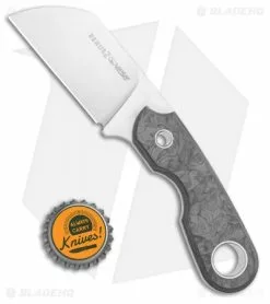 Viper Knives Berus Fixed Blade Knife Sheepsfoot Marble Carbon Fiber (3.5" Satin) -Avokelavavat Sales Store Viper Knives Berus Fixed Blade Knife Sheepsfoot Marble Carbon Fiber 3.5in Satin VT4014FCM BHQ 107168 LS Bottlcap