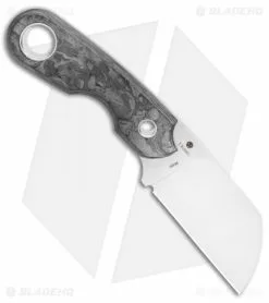 Viper Knives Berus Fixed Blade Knife Sheepsfoot Marble Carbon Fiber (3.5" Satin) -Avokelavavat Sales Store Viper Knives Berus Fixed Blade Knife Sheepsfoot Marble Carbon Fiber 3.5in Satin VT4014FCM BHQ 107168 LS Spine