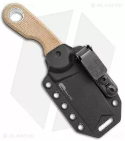 Viper Knives Berus Fixed Blade Knife Sheepsfoot Natural Micarta (2.6" DLC) -Avokelavavat Sales Store Viper Knives Berus Fixed Blade Natural Canvas Micarta DLC BHQ 136004 jr sheath