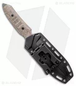 Viper Knives Fearless Fixed Blade Knife Natural Micarta (6" Black) -Avokelavavat Sales Store Viper Knives Fearless 6.75 Satin BHQ 123060 LS Sheath