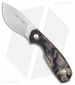Viper Lille1 GBU Fixed Blade Knife Black/Tan G-10 (2.8" Stonewash)