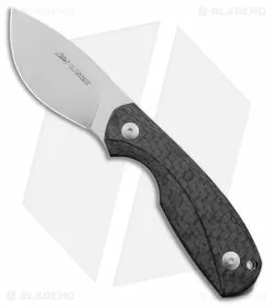 Viper Lille1 FC Fixed Blade Knife Black Carbon Fiber (2.8" Satin)