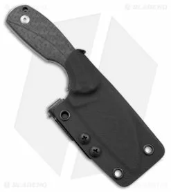 Viper Lille2 FC Fixed Blade Knife Black Carbon Fiber (2.8" Stonewash) -Avokelavavat Sales Store Viper Lille2 FC Fixed Blade Black CF SW BHQ 177366 jr sheath