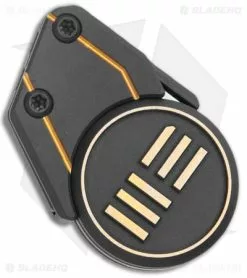 WE Knife Co. Quark Fixed Blade Neck Knife Black/Gold Titanium (0.47" Two-Tone) -Avokelavavat Sales Store WE Knife Co Quark Fixed Blade Neck Knife Black Gold Ti TT WE20021 1 BHQ 126519 jr sheath