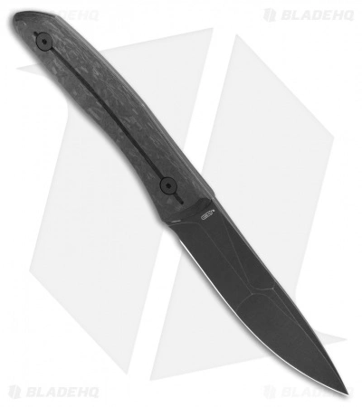 WE Knife Co. Reazio Fixed Blade Knife Shred CF (4.15" Black Stonewash) 921B 4 WE Knife Co. Reazio Fixed Blade Knife Shred CF (4.15" Black Stonewash) 921B - Image 2