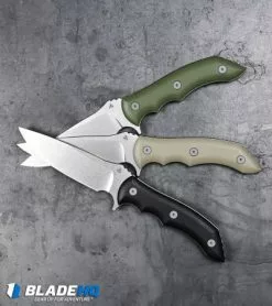 WE Knife Co. Stonefish Fixed Blade Knife Tan G-10 (4.46" Stonewash) 919B -Avokelavavat Sales Store WE Knife Co Stonefish Fixed Blade Knife Tan G 10 Stonewash 919B BHQ 100861 kp steel web 2