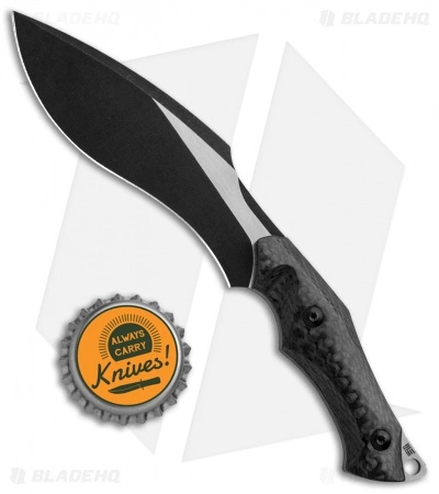 WE Knife Co. Vaquita Fixed Blade Mini Kukri Neck Knife CF (3.2" Black SW) 807B 6 WE Knife Co. Vaquita Fixed Blade Mini Kukri Neck Knife CF (3.2" Black SW) 807B - Image 4