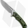 WE Knife Co. Vindex Fixed Blade Knife Green G-10 (4.3" Stonewash) 802A -Avokelavavat Sales Store WE Knife Co Vindex Green G 10 SW 802A BHQ 82601 jr