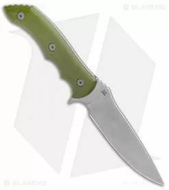 WE Knife Co. Stonefish Fixed Blade Knife OD Green G-10 (4.46" Stonewash) 919A 8 WE Knife Co. Stonefish Fixed Blade Knife OD Green G-10 (4.46" Stonewash) 919A -Avokelavavat Sales Store WE Knife Co. Stonefish OD Green G 10 SW 919A BHQ 100860 jr spine