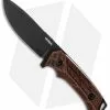 WOOX Rock62 Fixed Blade Knife Engraved Walnut Wood (4.5" Black) -Avokelavavat Sales Store WOOX Rock 62 Walnut Knife Engraved Black BHQ 107643 jr