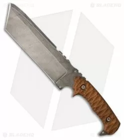 Wander Tactical T-Rex Fixed Blade Knife Natural Micarta (9.875" Raw)