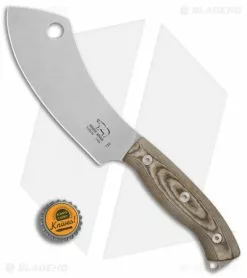 White River Knife & Tool White River Camp Cleaver Fixed Blade Knife Black/Brown Richlite (5.5" SW) -Avokelavavat Sales Store White River Camp Cleaver Black Brown Richlite SW BHQ 85347 er bottlecap