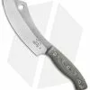White River Knife & Tool White River Camp Cleaver Fixed Blade Knife Black & Olive Drab (5.75"Stonewash)