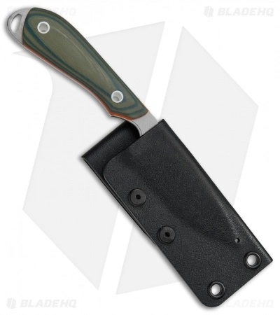 White River Knife & Tool White River Knives Caper Fixed Blade Knife Green/Orange G-10 (3" Stonewash) 5 White River Knife & Tool White River Knives Caper Fixed Blade Knife Green/Orange G-10 (3" Stonewash) - Image 3