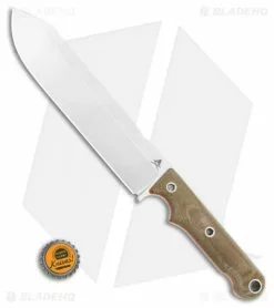White River Knife & Tool White River FC7 Firecraft Fixed Blade Knife OD Green Micarta (7" Satin) -Avokelavavat Sales Store White River FC7 Firecraft Fixed Blade Knife OD Green Micarta 7in Satin WRFC 7 BHQ 76935 LS Bottlecap
