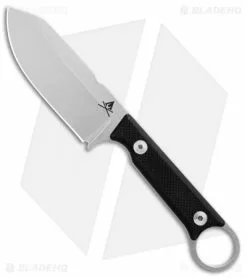 White River Knife & Tool White River Firecraft 3.5 Pro Fixed Blade Knife Black G-10 (3.5" Stonewash)