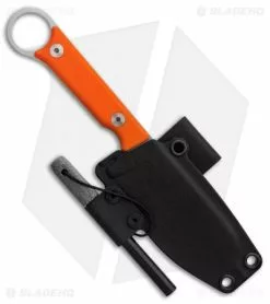 White River Knife & Tool White River Firecraft 3.5 Pro Fixed Blade Knife Orange G-10 (3.5" Stonewash) 8 White River Knife & Tool White River Firecraft 3.5 Pro Fixed Blade Knife Orange G-10 (3.5" Stonewash) -Avokelavavat Sales Store White River Firecraft Pro Orange G10 SW BHQ 85349 er sheath