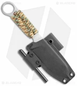 White River Knife & Tool White River Firecraft 3.5 Fixed Blade Knife Treestand Camo Paracord (3.5" SW) -Avokelavavat Sales Store White River Firecraft Treestand Camo Paracord SW BHQ 110676 jr sheath