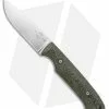 White River Knife & Tool White River Hunter Fixed Blade Knife Black/OD Green Micarta (3.5" Polish) -Avokelavavat Sales Store White River Hunter Fixed Blade Knife Black OD Green Micarta Polish BHQ 140634 kc 2