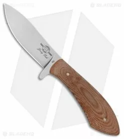 White River Knife & Tool White River Knives Sendero Bush Knife Natural Canvas Micarta (3.625" Stonewash)
