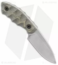 White River Knife & Tool White River Knives GTI 3 Fixed Blade Knife OD Green/Black Micarta (3" SW) -Avokelavavat Sales Store White River Knives GTI 3 Fixed Blade OD Green Black Micarta SW BHQ 140635 jr spine