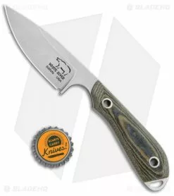 White River Knives M1 Caper Fixed Blade Knife Black/Olive Micarta (3.1" SW) -Avokelavavat Sales Store White River Knives M1 Caper Black Olive Linen Micarta SW WRCPR LBO BHQ 113017 jr bottlecap