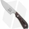 White River M1 Caper Fixed Blade Knife Black/Red Richlite (3.1" Stonewash)