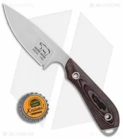 White River M1 Caper Fixed Blade Knife Black/Red Richlite (3.1" Stonewash) -Avokelavavat Sales Store White River Knives M1 Caper Black Red Richlite SW BHQ 85355 er bottlecap