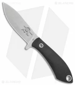White River Knife & Tool White River Knives Sendero Pack Knife Black Burlap Micarta (3.25" SW)