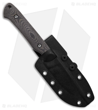 White River Knife & Tool White River Knives Small Game Fixed Blade Knife Black/OD Micarta (3" Stonewash) 5 White River Knife & Tool White River Knives Small Game Fixed Blade Knife Black/OD Micarta (3" Stonewash) - Image 3