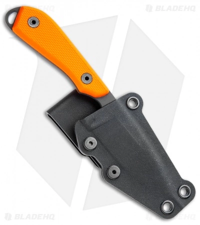 White River M1 Backpacker Pro Fixed Blade Knife Orange G-10 (3.1" Black PVD) 5 White River M1 Backpacker Pro Fixed Blade Knife Orange G-10 (3.1" Black PVD) - Image 3