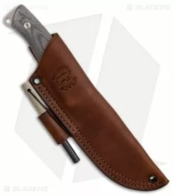 White River Knife & Tool White River Ursus 45 Fixed Blade Knife Black Canvas Micarta (4.5" Stonewash) -Avokelavavat Sales Store White River Ursus 45 Black Canvas Micarta SW BHQ 85346 er sheath