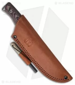 White River Knife & Tool White River Ursus 45 Fixed Blade Knife Red/Black Richlite (4.5" Stonewash) -Avokelavavat Sales Store White River Ursus 45 Fixed Blade Knife Red Black Richlite Stonewash BHQ 106094 kp sheath