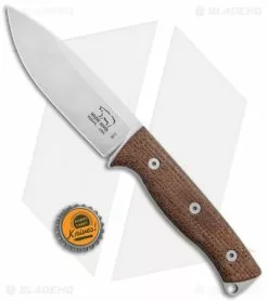 White River Knife & Tool White River Ursus 45 Fixed Blade Knife Natural Burlap Micarta (4.5" Stonewash) -Avokelavavat Sales Store White River Ursus 45 Fixed Natural Burlap Micarta SW BHQ 114009 jr bottlecap