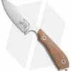 White River Knife & Tool White River Knives Caper Fixed Blade Knife Natural Micarta (3" Stonewash)