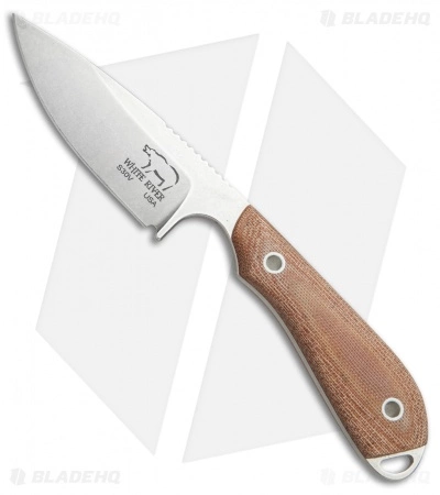 White River Knife & Tool White River Knives Caper Fixed Blade Knife Natural Micarta (3" Stonewash) 3 White River Knife & Tool White River Knives Caper Fixed Blade Knife Natural Micarta (3" Stonewash)