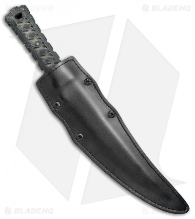 Williams Blade Design HZO Fixed Blade Knife Black Micarta (8.75" Black) 5 Williams Blade Design HZO Fixed Blade Knife Black Micarta (8.75" Black) - Image 3