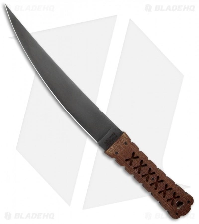 Williams Blade Design HZO Fixed Blade Knife Burlap Micarta (9" Black) HZO-002 3 Williams Blade Design HZO Fixed Blade Knife Burlap Micarta (9" Black) HZO-002