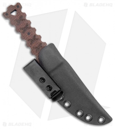 Williams Blade Design Hira Zukuri Mini Kaiken Fixed Blade Micarta (3.5" Black) 5 Williams Blade Design Hira Zukuri Mini Kaiken Fixed Blade Micarta (3.5" Black) - Image 3