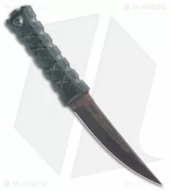 Williams Blade Design SZK Black Canvas Micarta (4.25" Apocalyptic) SZK-001 -Avokelavavat Sales Store Williams Blade Design SZK Black Canvas Micarta Apocalyptic SZK 001 BHQ 111619 jr spine