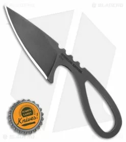 Williams Blade Design Sgian Dubh Neck Knife Fixed Blade (2.5" Black) SDN-004 -Avokelavavat Sales Store Williams Blade Design Sgian Dubh Neck Knife Fixed Blade 2.5 Black SDN 004 BHQ 118354 LS Bottlecap
