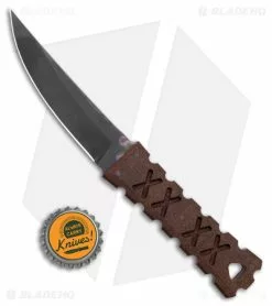 Williams Blade Design Shobu Zukuri Kaiken Brown Burlap Micarta (4.5" Black) -Avokelavavat Sales Store Williams Blade Design Shobu Zukuri Kaiken Brown Burlap Micarta Black BHQ 179744 jr bottlecap