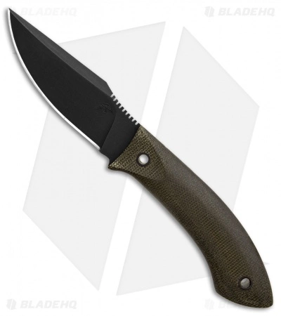 Winkler Knives Everycarry Fixed Blade Knife Green Micarta (3.25" Black) 3 Winkler Knives Everycarry Fixed Blade Knife Green Micarta (3.25" Black)