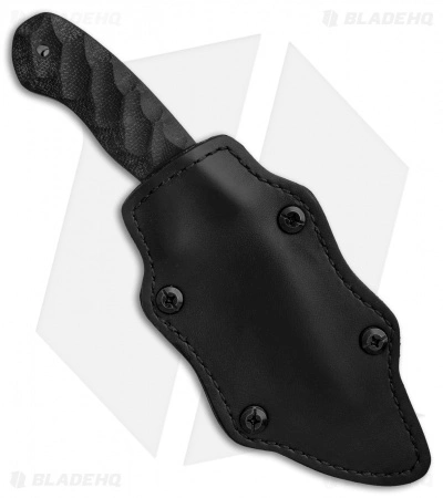 Winkler Knives Jaeger Fixed Blade Knife Black Micarta (3.75" Black) 5 Winkler Knives Jaeger Fixed Blade Knife Black Micarta (3.75" Black) - Image 3