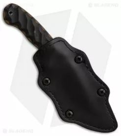 Winkler Knives Jaeger Fixed Blade Knife WASP Micarta (3.75" Black) -Avokelavavat Sales Store Winkler Jaeger Wasp BHQ 84042 er sheath